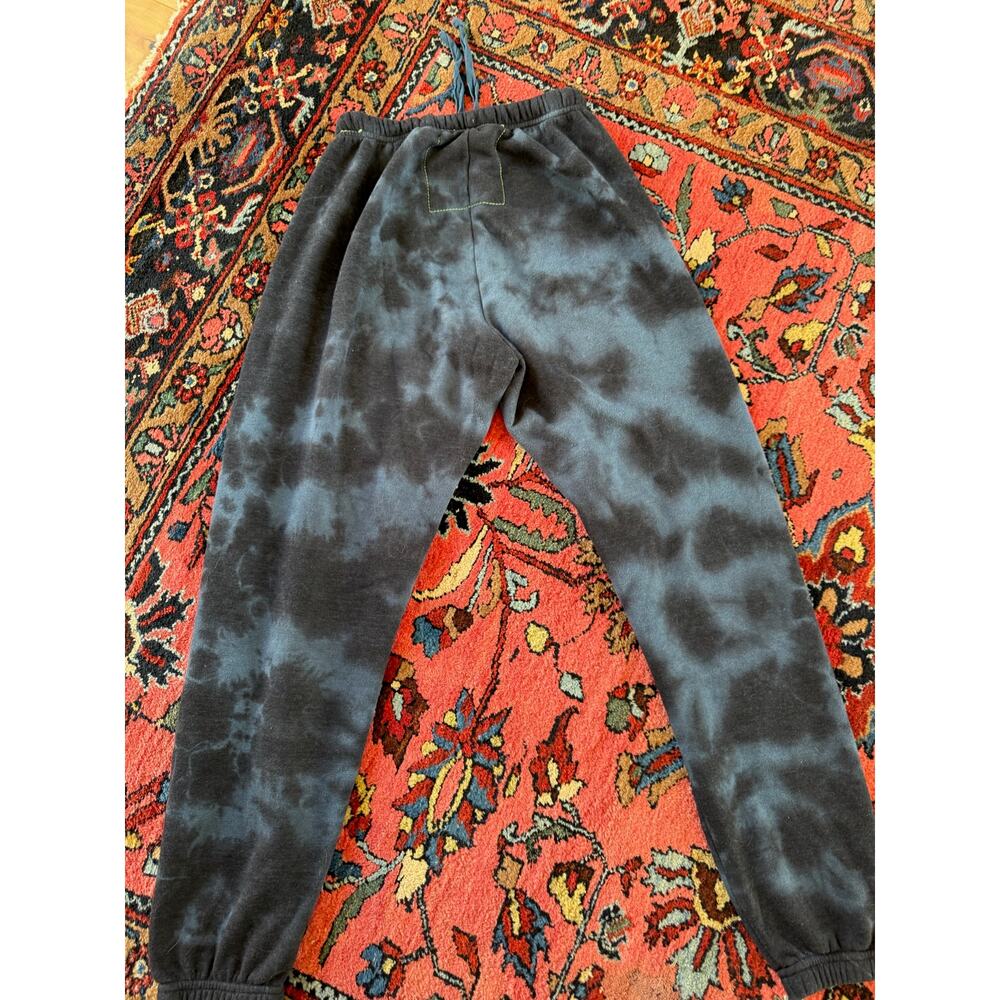 Aviator Nation Jogger Sweatpants Womens S Blue Black Tie Dye - Picture 4 of 7